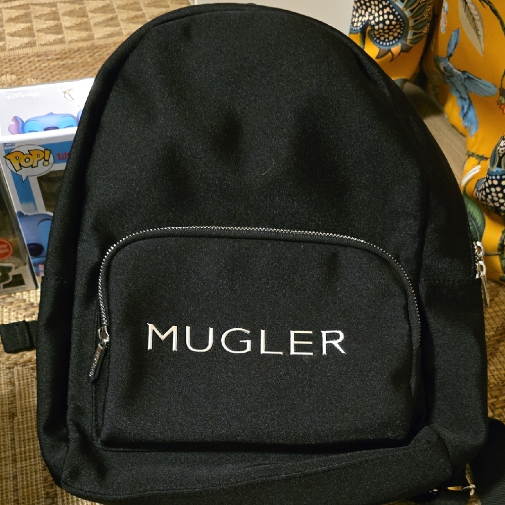 Mugler Classic Black Backpack
